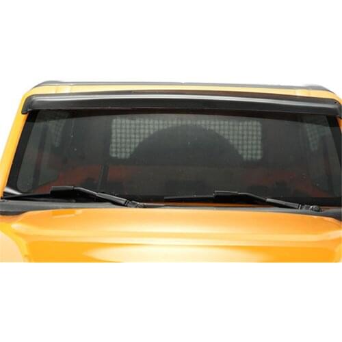 Acrylic Transparent Black Rain Shield Car Roof Sunshade for Trx-4 Ford Bronco RC Car Accessories