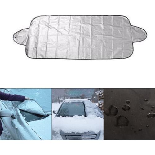 Car Cover Car Exterior Protection Snow Blocked Car Covers Snow Ice Protector Visor Sun Shade Front Rear Windshield Cover Block