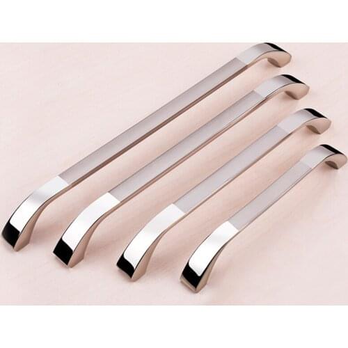 Elegant Luxury 10PCS European Modern Furniture Handles Cupboard Wardrobe Drawer Kitchen Cabinet Door Pulls Handles and Knobs