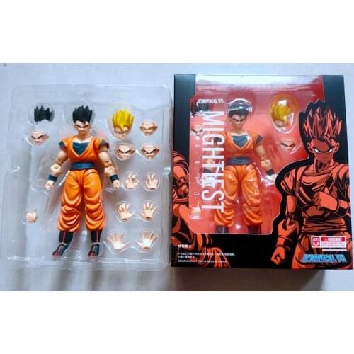 Demoniacal Fit shf SSJ Goku esfera del dragón kaiohken Version figurine d'action jouets figuraux Brinquedos