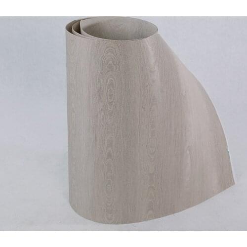 GREENLAND Horizontal Grey Wood Veneers Flooring DIY Furniture Natural Material bedroom chair car interior Size 250x60 cm