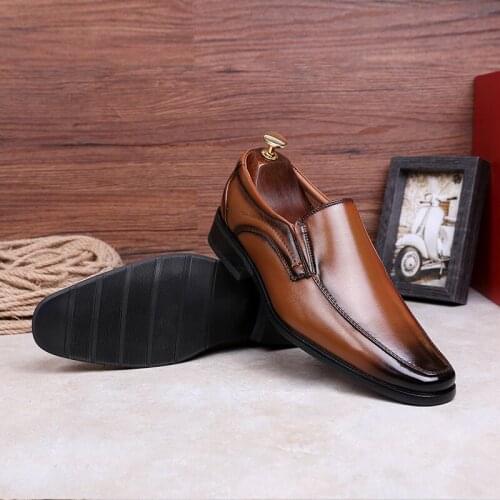 Men Dress Shoe Non-leather Casual Shoe Rain Cover Flat Solid Spring and Autumn 2020 Men Shoes
