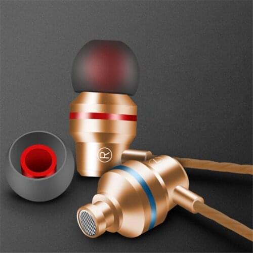 In-ear Type C Earphone Metal Hifi Wired headset Microphone 4D Stereo wired earphones for Samsung Xiaomi gaming headphones