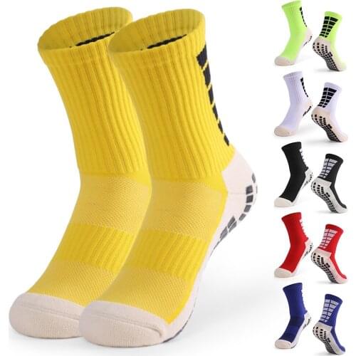 3 Pairs Mens Anti Slip Football Socks Compression Athletic Socks For Basketball Soccer Volleyball Running Trekking Hiking