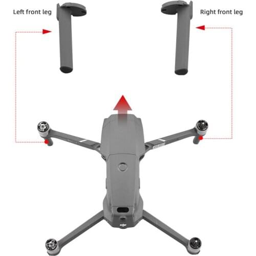 Landing Gear Leg for DJI Mavic 2 Pro Zoom Drone Right Left Front Leg Feet Repair Parts Base Feet Replacement Drone Accessories