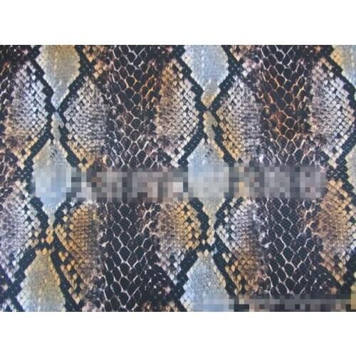 Wholesale luggage belt fabric new Snake Print PU leather/ synthetic leather/ snake faux pu leather/ leather sofas/ belt hanger