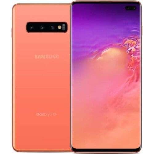 G975FD Unlocked Original Samsung Galaxy S10 Plus Duos G975FD Cell Phone Globla Version 6.4" 8GB RAM 128GB ROM Dual Sim S10