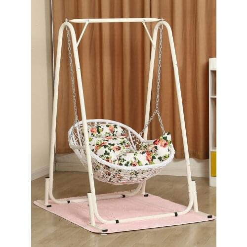 GY Hanging Basket Rattan Chair Single Child Swing Indoor and Outdoor Rocking Chair Balcony Chlorophytum Birds Nest Cradle Chair