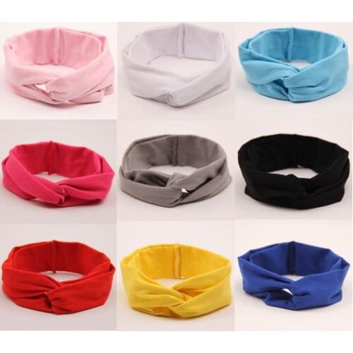 10pcs/lot Baby Kids Twist Turban Headband , Turban Headwrap