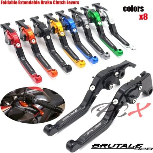 Suitable for MV Agusta Brutale920 Brutale 920 2011-2012 Motorcycle Adjustable Foldable Expandable Brake Clutch Lever
