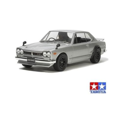 Tamiya 24335 1/24 Nissan Skyline 2000 GT-R Street-Custom Assembly Car Model Building Kits For Adults Hobby Collection DIY