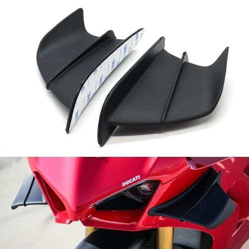 Winglets Air Deflector Fit For DUCATI Panigale V4S V4R V4 2018 2019 2020 2021 Motorcycle Winglet Aerodynamic Wing Kit Spoiler