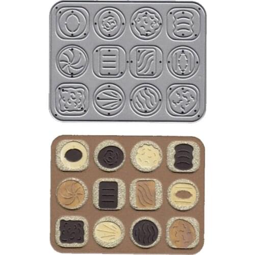 Egg Tarts Desserts Metal Cutting Dies For DIY Scrapbooking Embossing Paper Cards Making Decorative Crafts Supplies New 2019 Dies