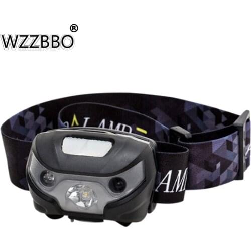 10000Lm Powerfull Headlamp Rechargeable LED Headlight Body Motion Sensor Head Flashlight Camping Torch Light Lamp With USB