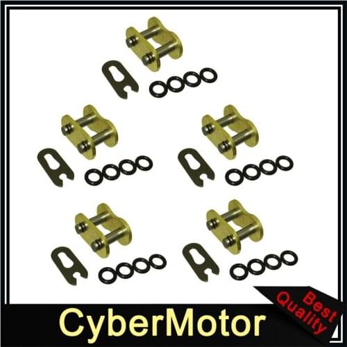 520 Gold O-ring Chain Connecting Master Link For Pit Dirt Bike ATV Quad Go Kart Motorcycle