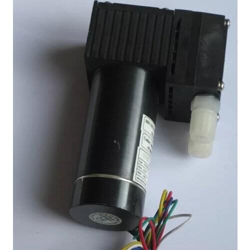 -80kPa 7L/m 2.4bar Micro Vacuum Pump Small Air Pump Printing System Use Diaphragm Pump 24 Volt