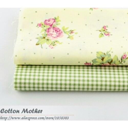 Booksew African Ankara Fabric Patchwork 2 Pcs/lot 40x50cm Cotton Fabric Sewing Material Tecido Tissu Tida Fabrics Floral Tecido