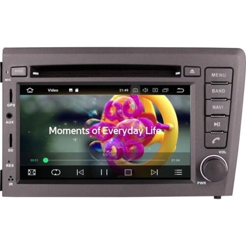 Android 9.0 Octa Core 4GB+32GB Car PC GPS Radio Stereo For Volvo S60 V70 XC70 2000 2001 2002 2003 2004 DVD CD Player Head Unit