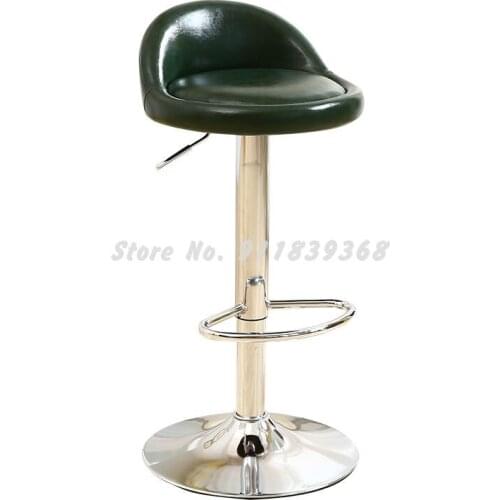 Bar Chair Modern Simple Bar Chair Nordic Front Desk Lift Back Chair Household High Stool Bar High Stool