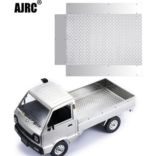 Wpl-D12 1/10 Suzuki Carry Rc Minivan Truck Rear Compartment Decoration Plate/metal Sticker/metal Anti-skid Plate