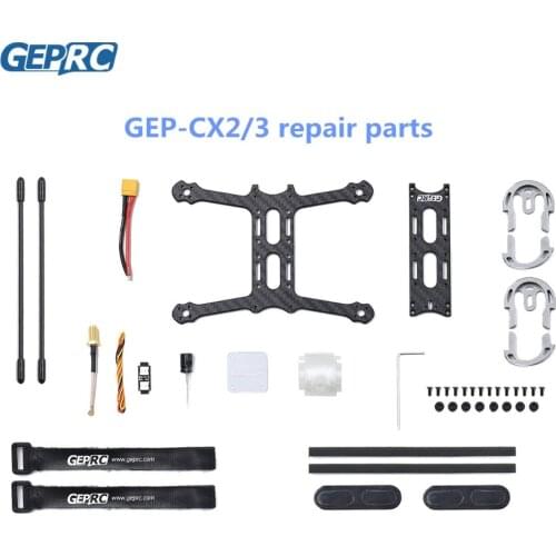 GEPRC GEP-CX2/3 Cygnet Carbon Fiber Frame DIY FPV RC Drone Repair / Spare Parts