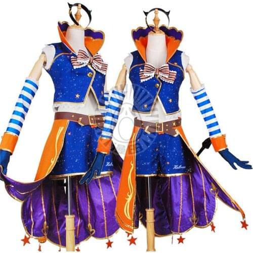 Hot Sale!!! lovelive Halloween awaken Eli Ayase Dress Halloween party costume for woman A