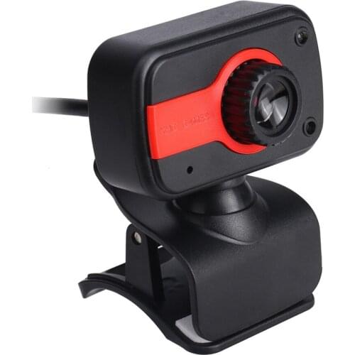 HD Webcam Web Cam USB Camera Computer Network Live Camera Free Drive Cam with Built-in Microphone for Computer and Laptops