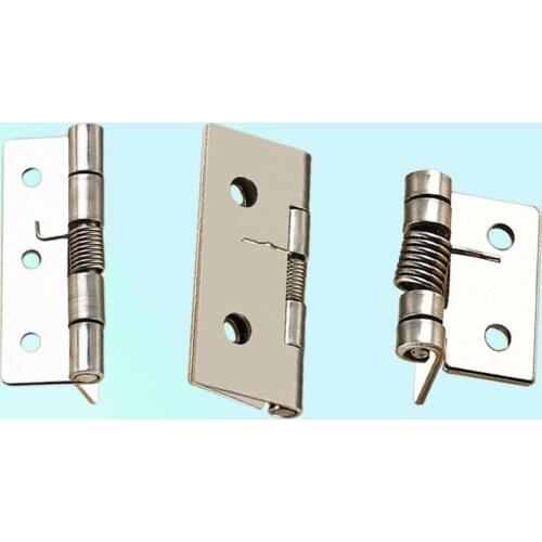 JD Mini 1-inch-4-inch 304 Stainless Steel Spring Hinge Automatic Resilience Hinge For Industrial Household Hardware Equipment