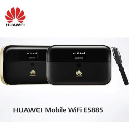 HUAWEI E5885Ls-93a Cat6 Mobile WIFI PRO2 300Mbps 4G LTE Mobile WiFi Hotspot e5885 with 6400mah Power Bank Battery Router Modems