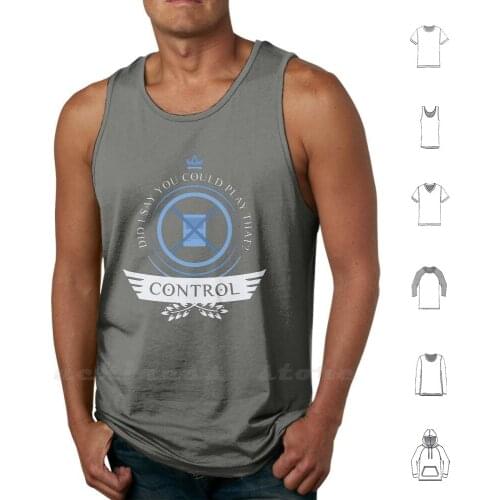 Control Life V1 Tank Tops Vest Sleeveless Magic Tcg 2017 Funny Witty Humorous Fnm Standard Modern Legacy Limited