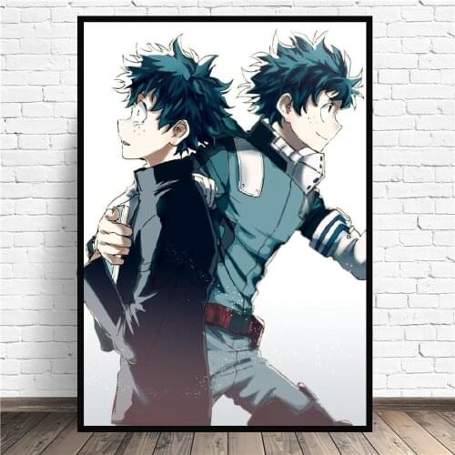 My Hero Academia Canvas Anime Art Print Wall Poster Living Room Decoration No Frame