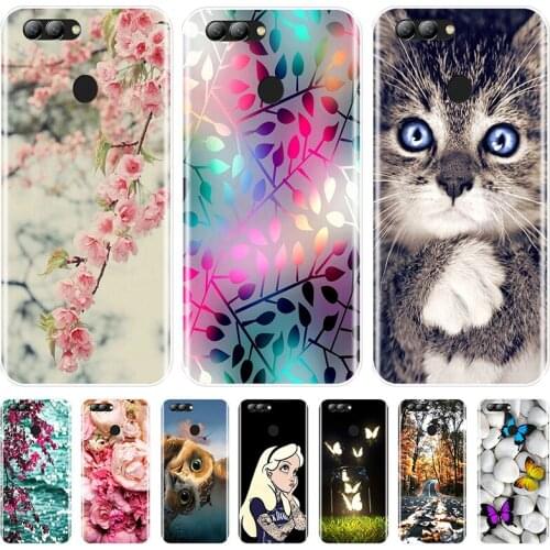 Soft TPU Silicone Phone Case For Huawei Nova Smart Lite 2017 Cute Animals Back Cover For Huawei Nova 2i 3 3I 3E 2 Lite Plus