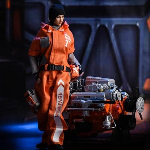 1/6 Scale The Division Repairman Costume Clothes Set For 12 inches Action Figure Doll Body Accessories Collection