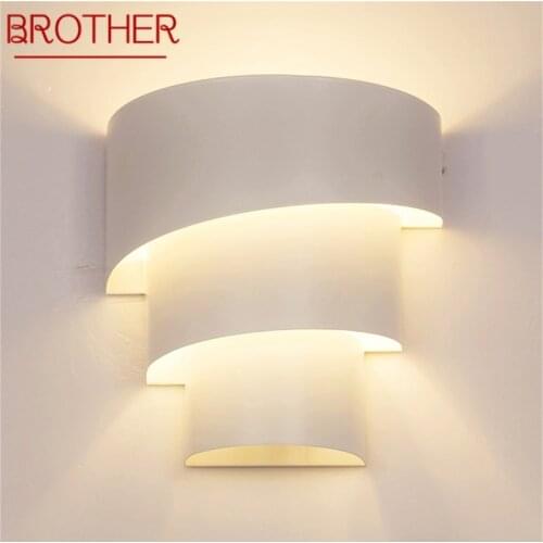 BROTHER Wall Lamps LED Modern Nordic Simple Indoor Sconces Lights For Home Living Room