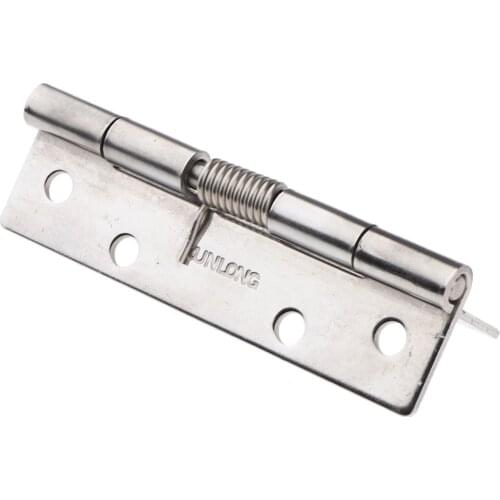 Stainless Steel Spring Marine Boat Cast Square Door Deck Hinge Silver