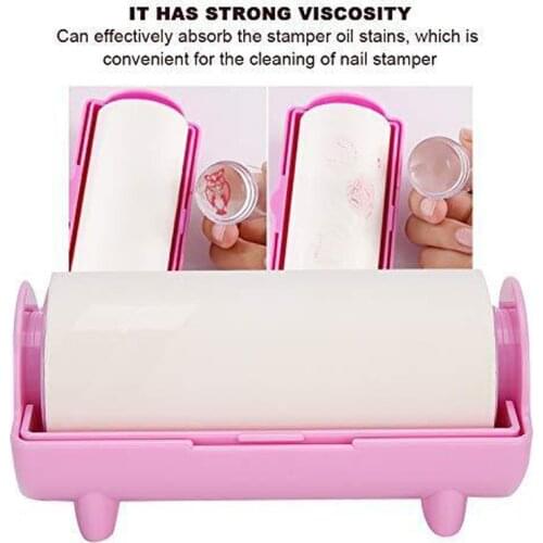 Nail Art Stamper Pattern Removal Tool Nail Nail Stamping Plates Nail Stamper with 60pcs paper Nail Stamp Kits DIY Manicure Tool