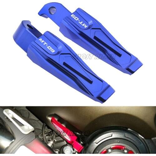 For YAMAHA MT09 mt-09 2014 2015 2016 2017 Motorcycle high quality CNC Accessories Rear Passenger Foot Peg Footrests