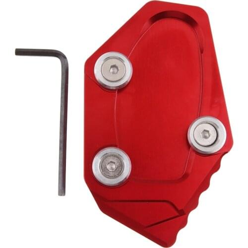 Durable Motorcycle kickstand Pad Support Enlarger for Soft Ground Outdoor Parking for Yamaha YZF R25 R3 14 15 16