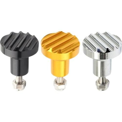 Durable Aluminum Fluted Carburetor Motorcycle Choke Knob Fit for Scrambler Thruxton America, Speedmaster