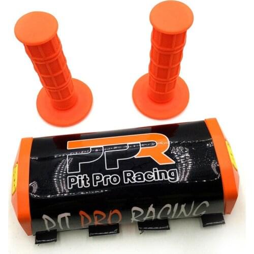 Pit pro racing 1 1/8" Handlebar Fat Bar Pad Slider Grip For CRF RMZ KTM YZF ATV Dirt Pit BikeMotorcycle Motocross Enduro SM