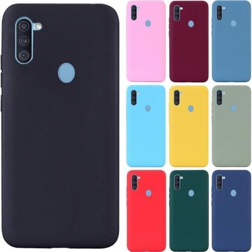 For Samsung Galaxy M11 Case Silicone TPU Soft Back Cover Phone Case For Samsung M11 M115F M 11 6.4 inch Case Fundas Coque Shell