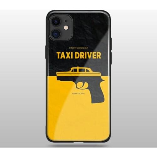 Taxi Driver 1976 film Poster soft silicone tempered glass For iPhone SE 6 6s 7 8 Plus X XR XS 11 Pro Max phone case cover shell