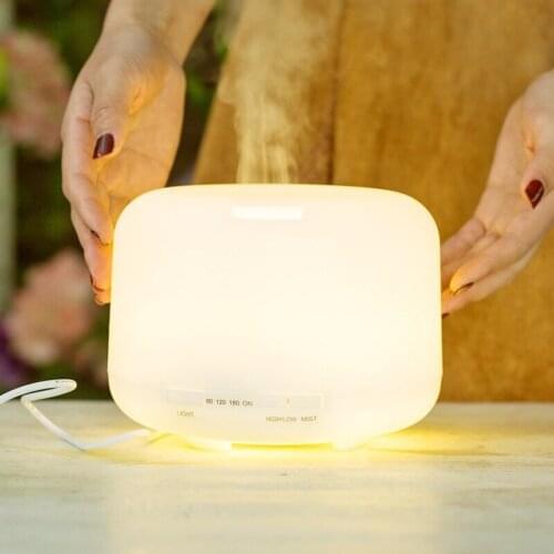 Seven Lights 500 Ml Air Humidifier Ultrasonic Cleaner Essential Oil Mini Aromatherapy Home Type