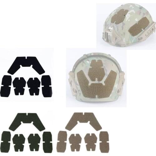 5pcs/Set DIY Tactical WST-AF Ballistic Helmet Sticker Patch Strong Adhesive