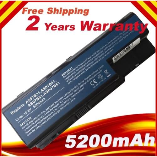 BATTERY FOR ACER Aspire 8920G S07B31 AS07B32 AS07B41 AS07B42 AS07B52 AS07B51 AS07B71 BTP-AS5520G