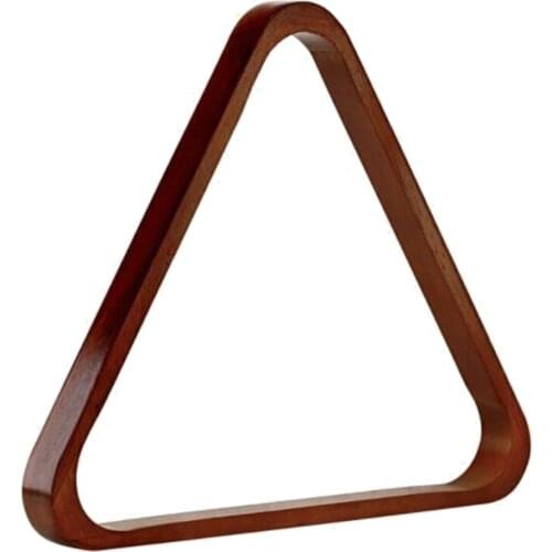 Billiard Triangle Rack New Billiard and Pool Wooden (Old World Mahogany)