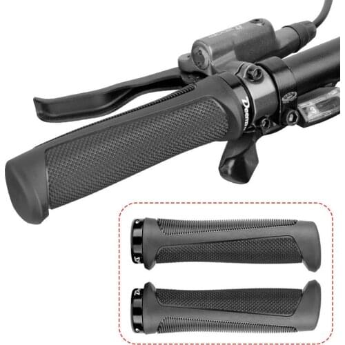 Bicycle Handlebar Covers Cycling Accessories Unilateral Locking Rubber Vice Handlebar Mountain Bike Grip