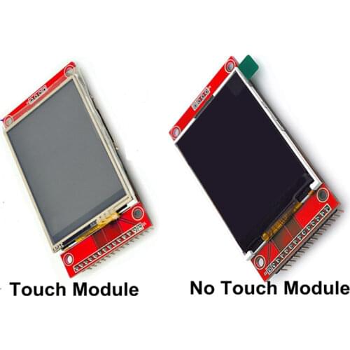 2.4 inch SPI TFT LCD Color Touch Screen Module ILI9341 Drive IC 240(RGB)*320 5V 3.3V
