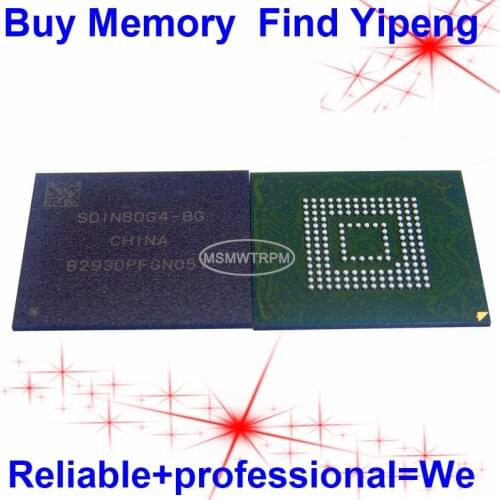 SDINBDG4-8G BGA153Ball EMMC5.1 5.1 8GB Mobilephone Memory New original and Second-hand Soldered Balls Tested OK