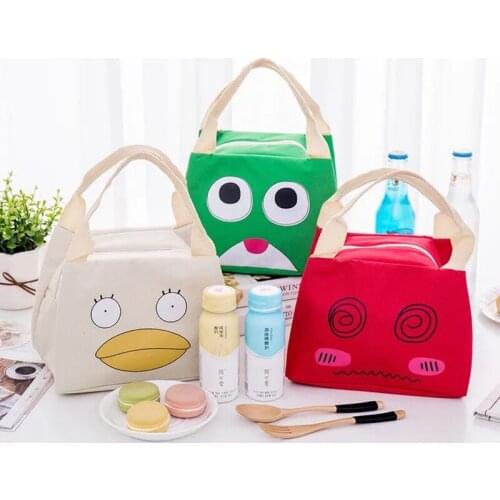 Cloudsweet New Fresh Insulated Lunch Boxes Cold Portable Convenient Lunch Bag Outdoor Picnic Thermal Oxford Waterproof Beam Bags